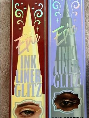 NYX Bridgerton Epic Ink Liner Glitz Liquid Eyeliner Duo - Gold & Silver